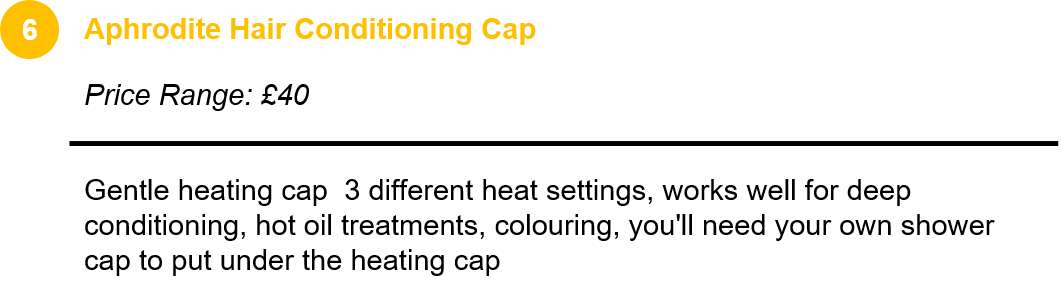 Aphrodite Hair Conditioning Cap