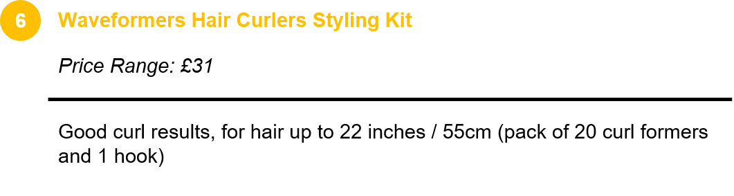 Waveformers Hair Curlers Styling Kit 