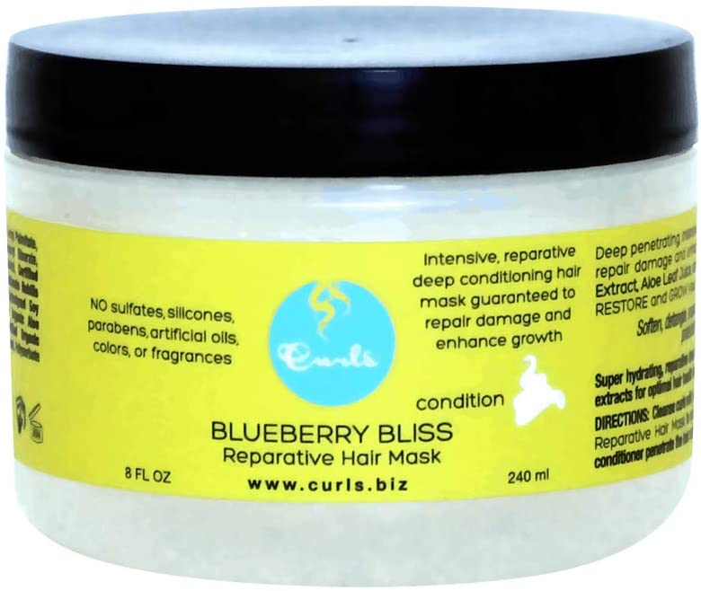 Curls Blueberry Bliss Reparative Hair Mask 
