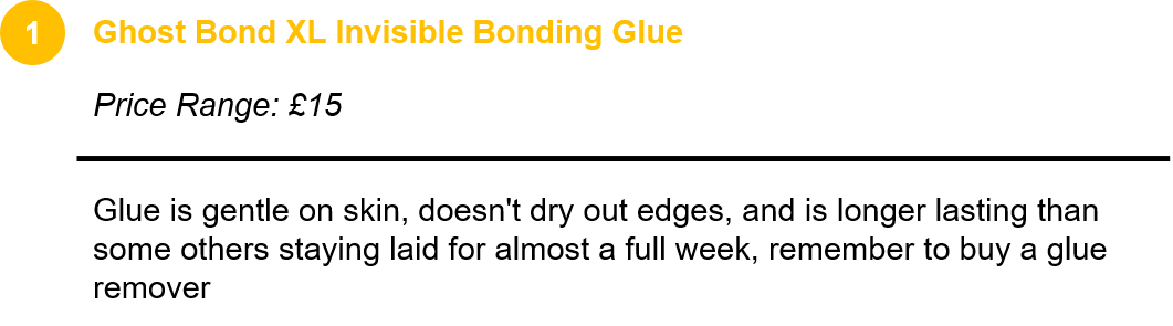 Ghost Bond XL Invisible Bonding Glue