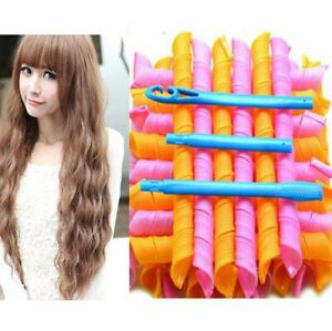 Magic Long Hair Curlers Spiral Rollers Styling Tool 