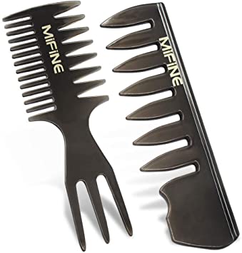 Mifine Wide Tooth Styling Comb Set 