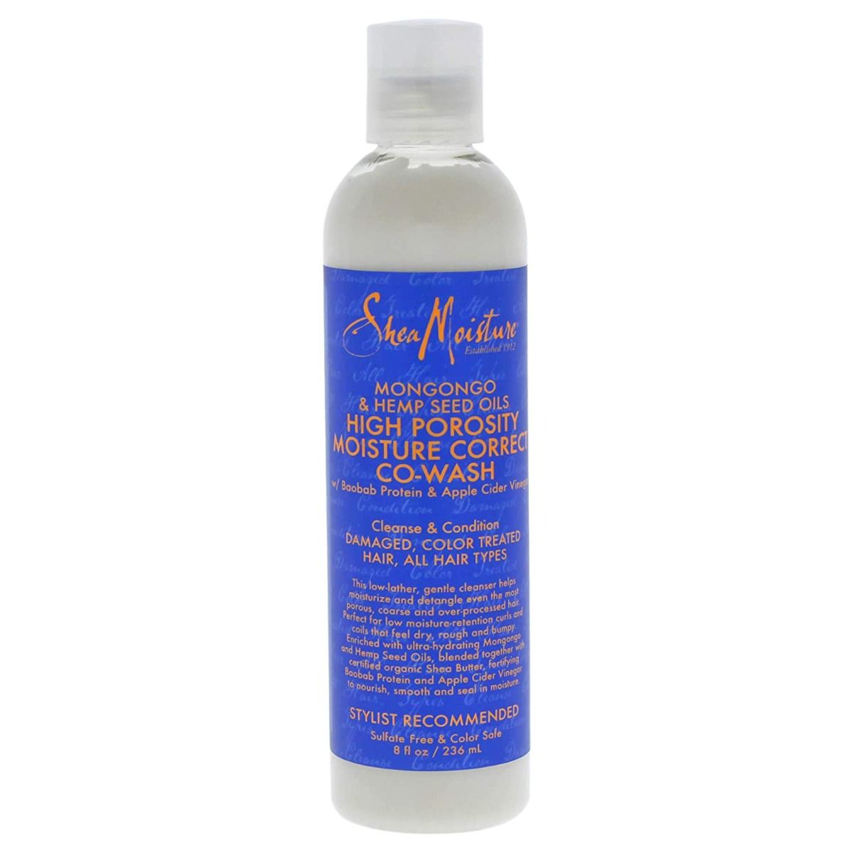 Shea Moisture Mongongo & Hemp Seed Oils High Porosity Moisture-Seal Co-wash