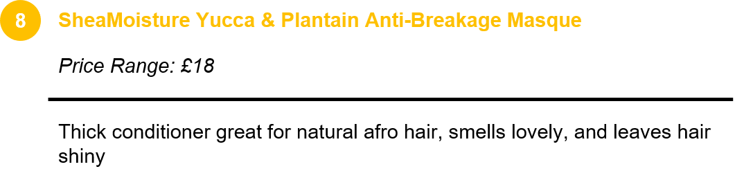 SheaMoisture Yucca & Plantain Anti-Breakage Masque